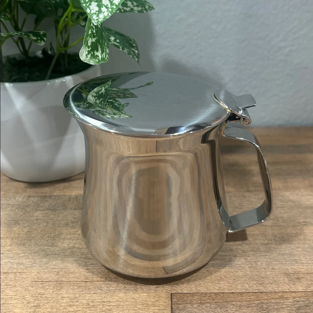 HIA 18/10 Stainless Steel Insulated Beverage Server \ Pitcher ~ 10 Ounces ~ NEW